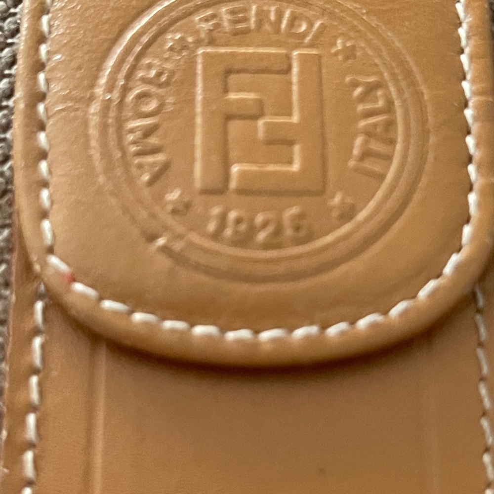 Authentic Fendi Canvas wallet